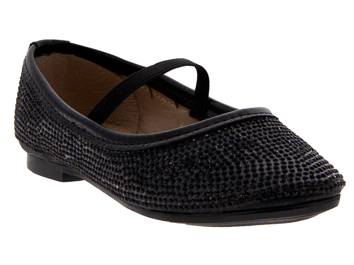 Zapatos Flats 4EVER Negro para Niña