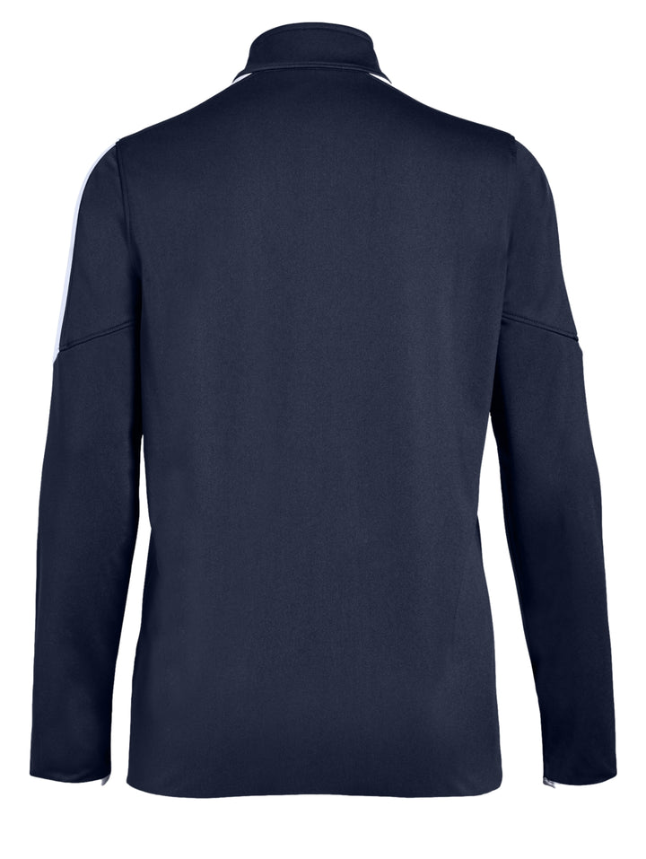 Chamarra Under Armour Rival Knit Mujer Azul Marino y Blanco