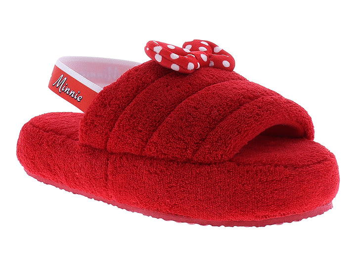 Pantuflas ARRA Minnie Mouse Rojo Moño para Mujer