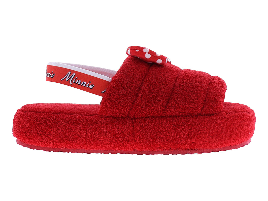 Pantuflas ARRA Minnie Mouse Rojo Moño para Mujer
