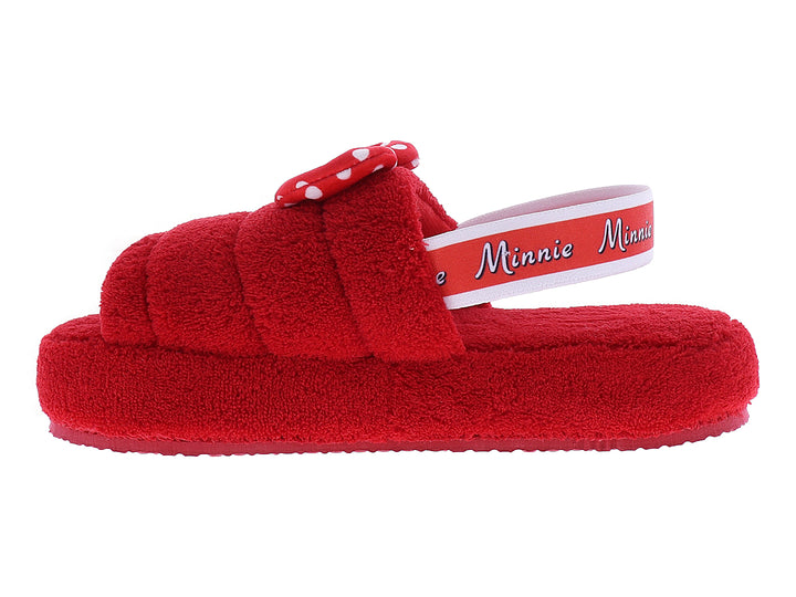 Pantuflas ARRA Minnie Mouse Rojo Moño para Mujer