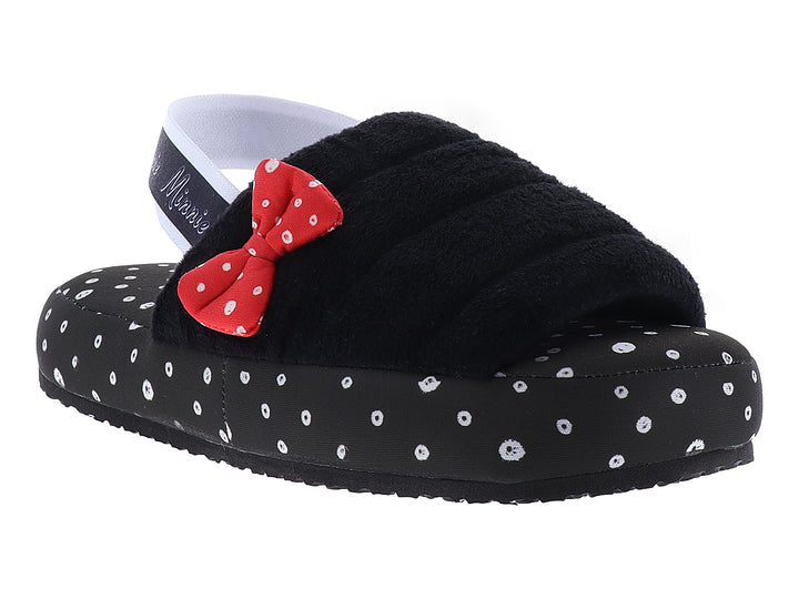 Pantuflas ARRA Minnie Mouse Negro para Mujer