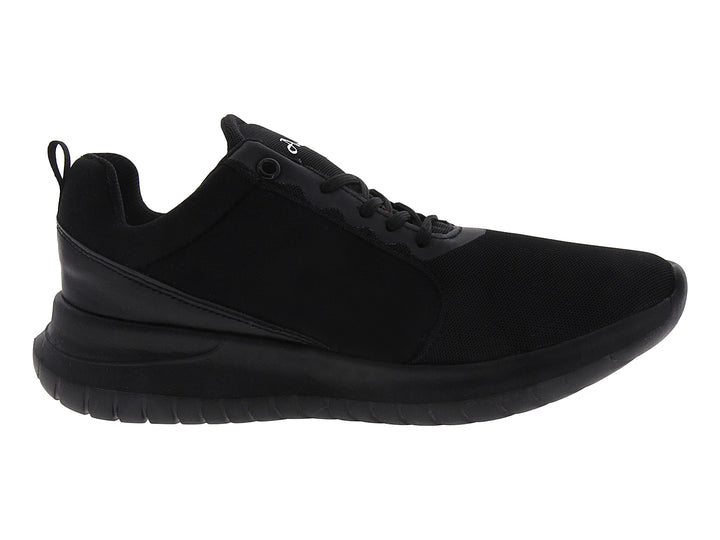 Tenis deportivos Andrax color negro para mujer con suela gruesa y tejido transpirable.