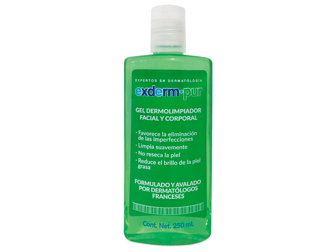 Gel Dermalimpiador Facial y Corporal Exderm Varios