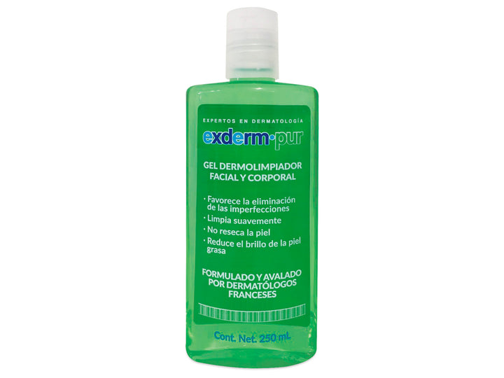 Gel Dermalimpiador Facial y Corporal Exderm Varios