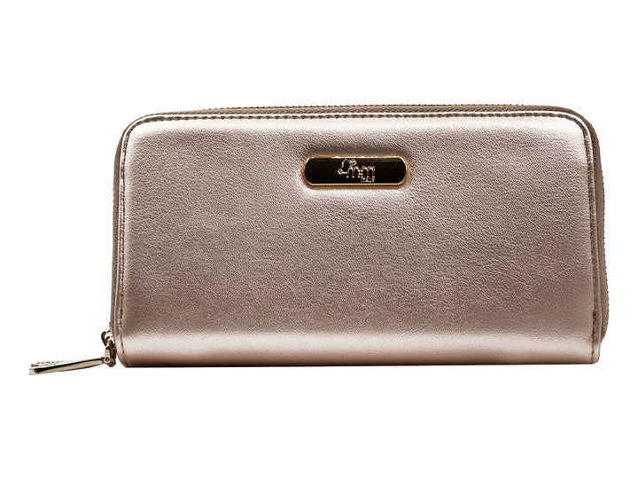Cartera MM Bolsas Color Oro