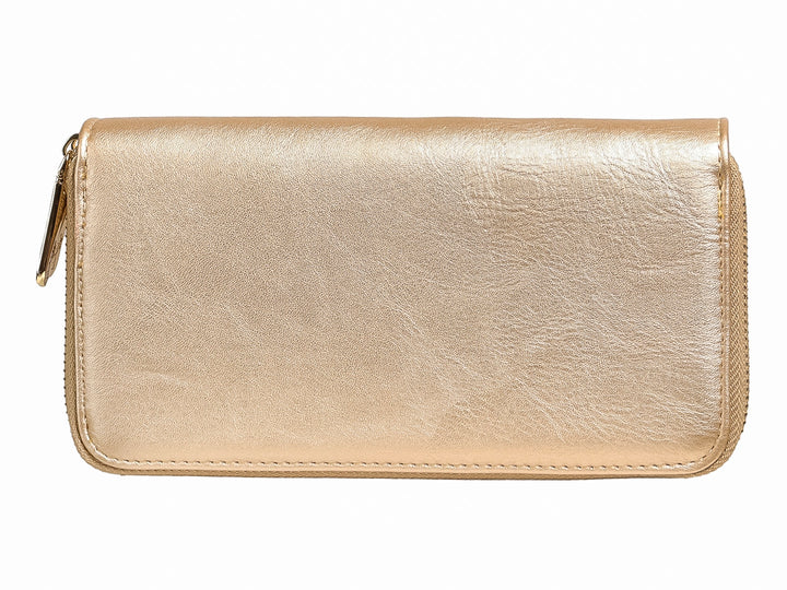 Cartera MM Bolsas Color Oro