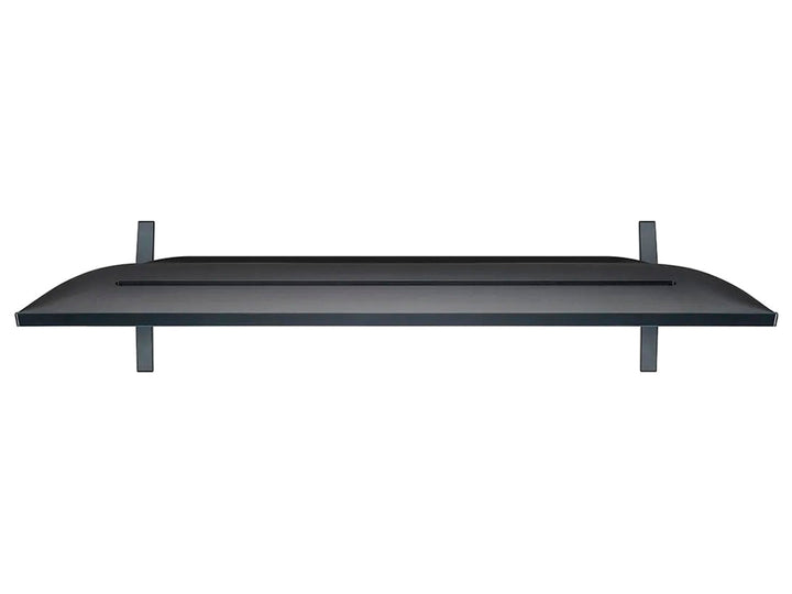 Televisor Smart TV LG de 32 pulgadas color negro con pantalla mostrando una flor roja y menú de aplicaciones.