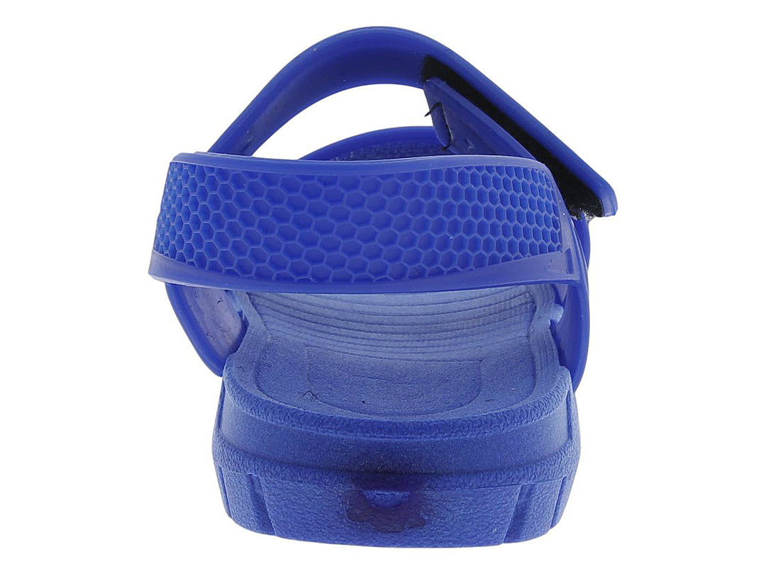 Sandalia infantil azul con correas ajustables y gráfico de Paw Patrol.