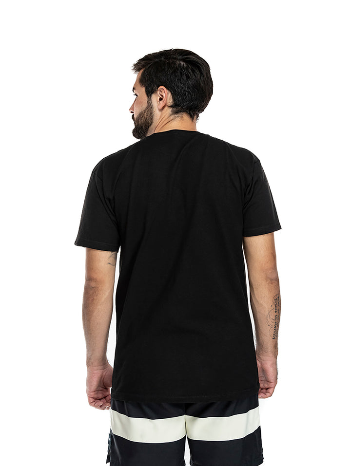 Playera Vans Left Chest Logo Negro para Hombre
