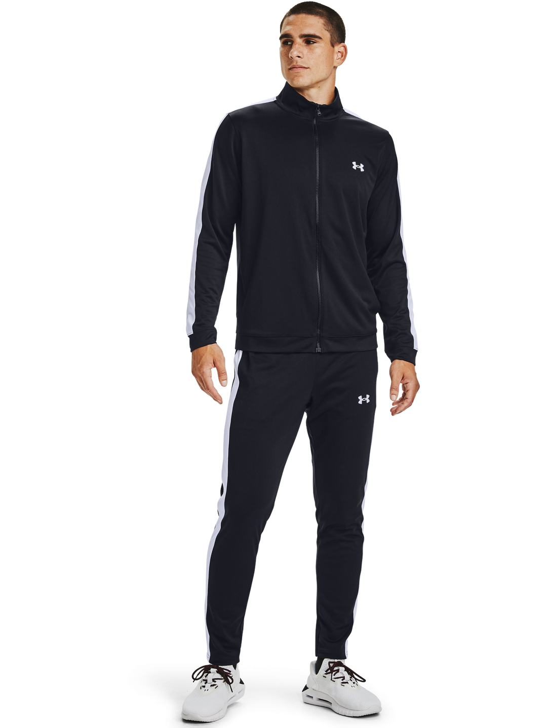 Conjunto Deportivo Under Armour Knit Track Suit Negro