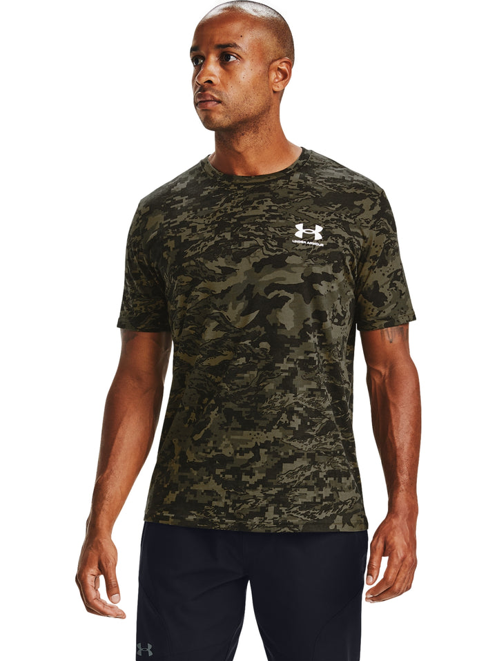 Playera Under Armour ABC Camo Negro para Hombre