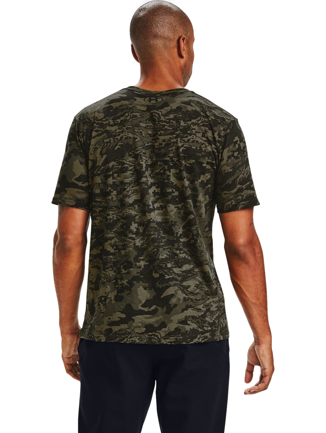Playera Under Armour ABC Camo Negro para Hombre
