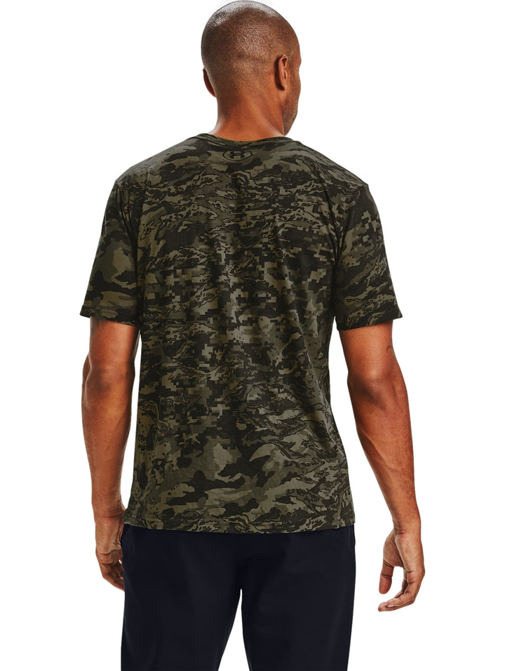 Playera Under Armour ABC Camo Negro para Hombre