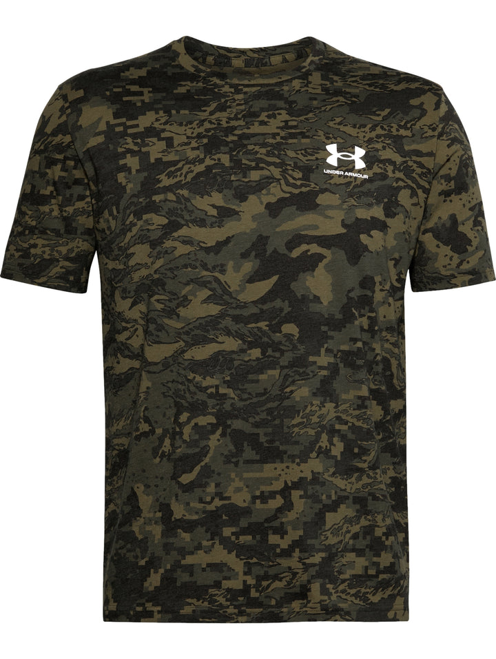 Playera Under Armour ABC Camo Negro para Hombre