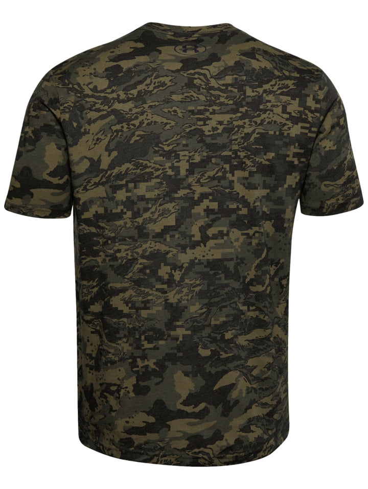 Playera Under Armour ABC Camo Negro para Hombre