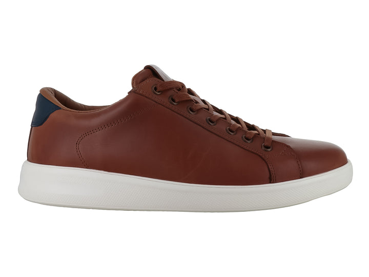 Tenis Quirelli de Piel Color Café para Hombre