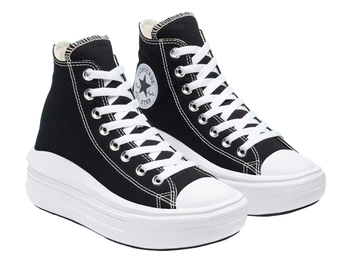 Tenis Converse Chuck Taylor All Star Move Platform Negros para Mujer