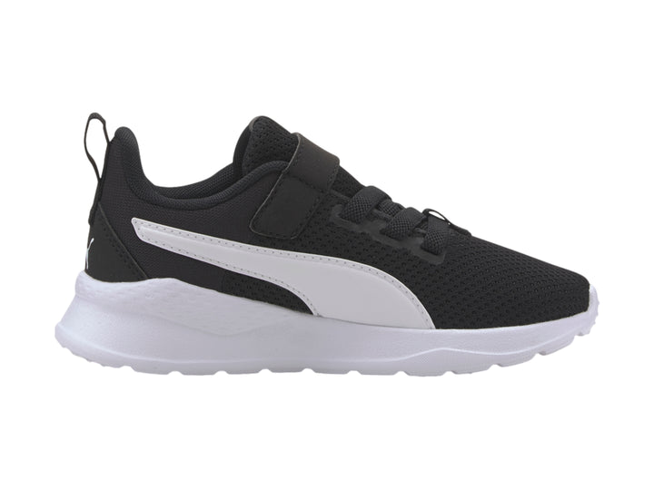 PUMA Tenis Negro con Blanco para Niño