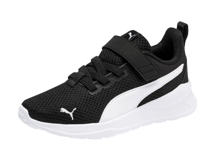 PUMA Tenis Negro con Blanco para Niño