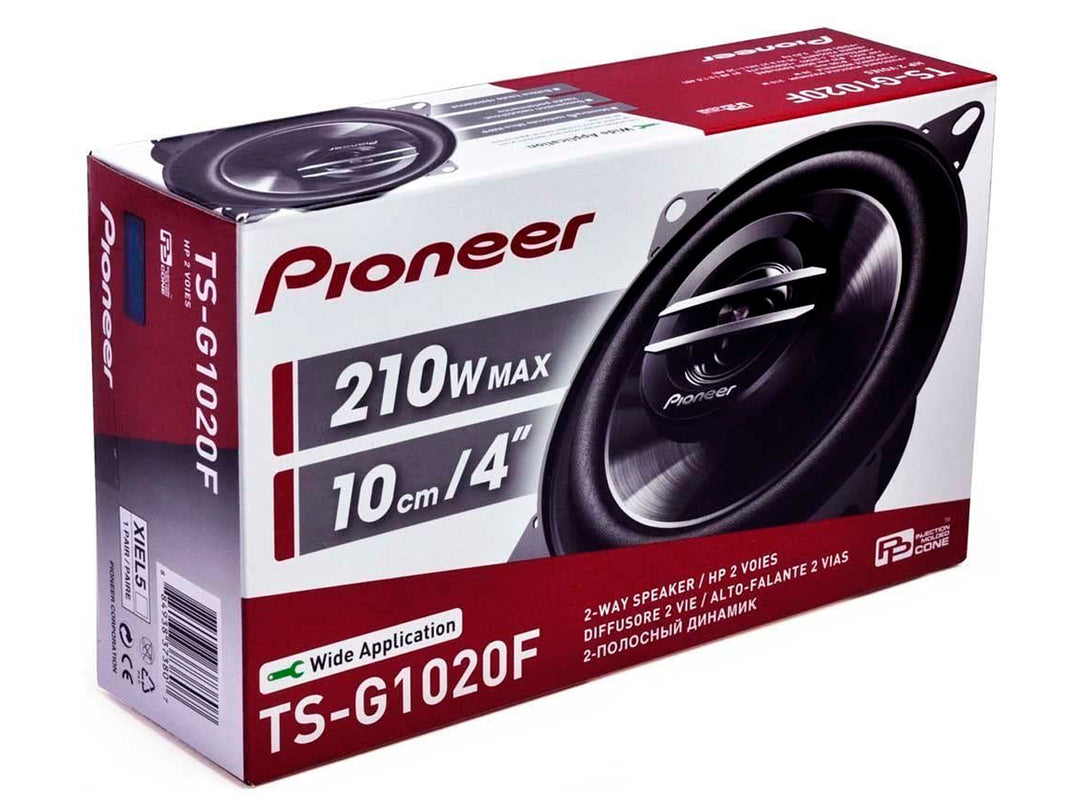 Bocinas Pioneer TS-G13 Negro de 2 Vías para Auto