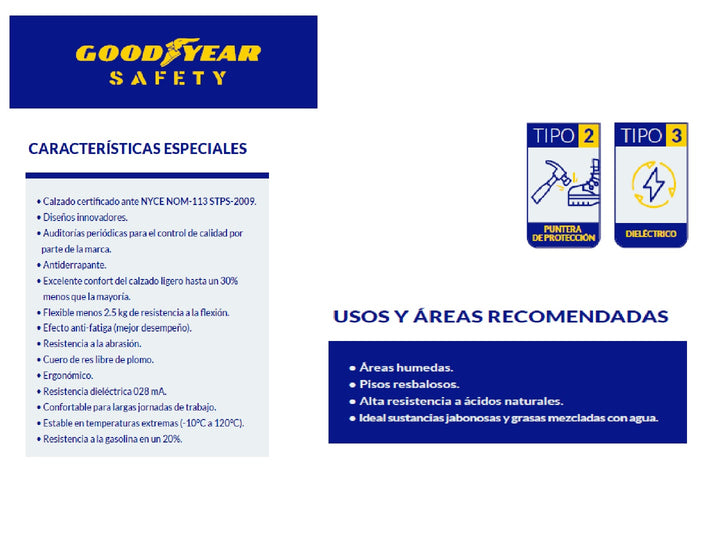 Botas de seguridad Goodyear color miel con detalles en rosa y suela negra para mujer.