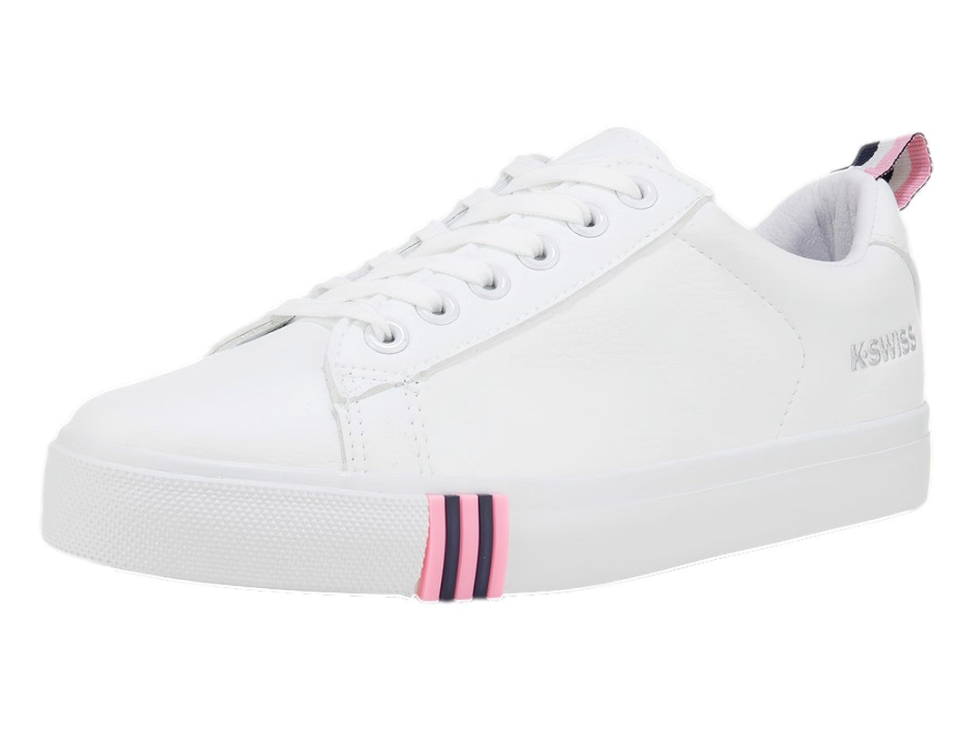 Tenis K-SWISS Trinity V Blanco, Azul y Rosa para Mujer