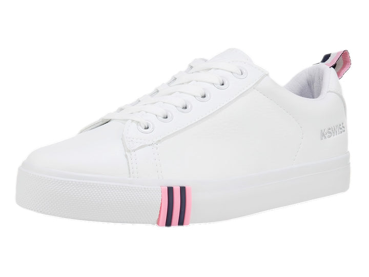 Tenis K-SWISS Trinity V Blanco, Azul y Rosa para Mujer