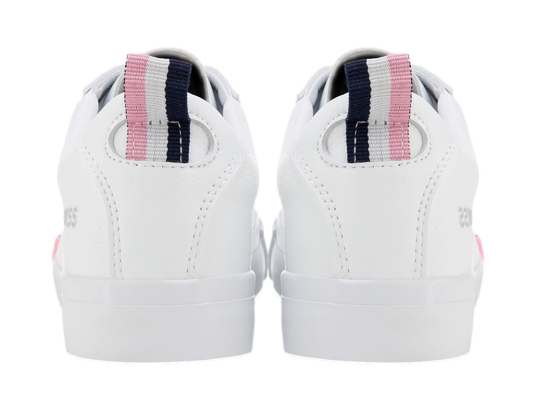 Tenis K-SWISS Trinity V Blanco, Azul y Rosa para Mujer