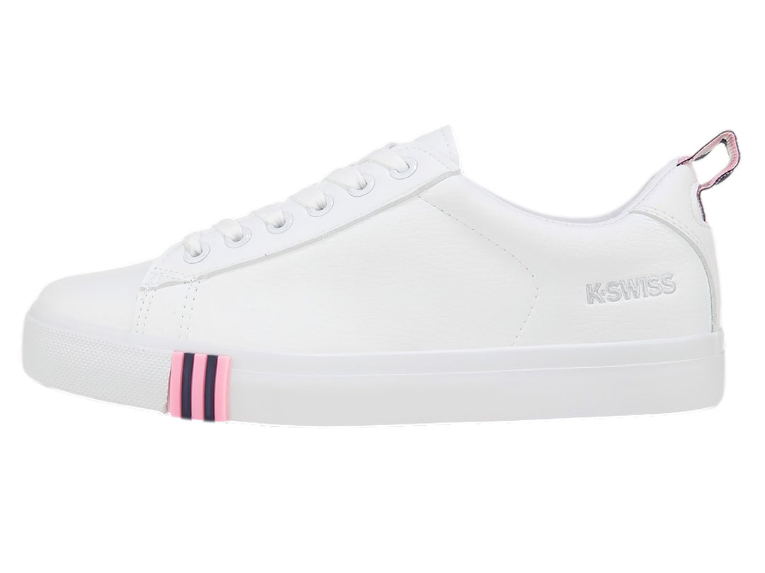 Tenis K-SWISS Trinity V Blanco, Azul y Rosa para Mujer