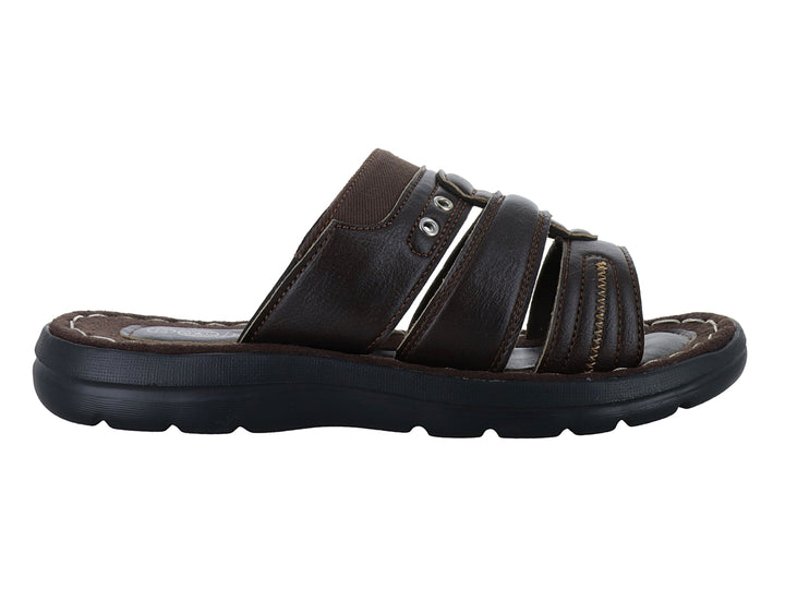 Sandalias Furor Casual Café Oscuro para Hombre