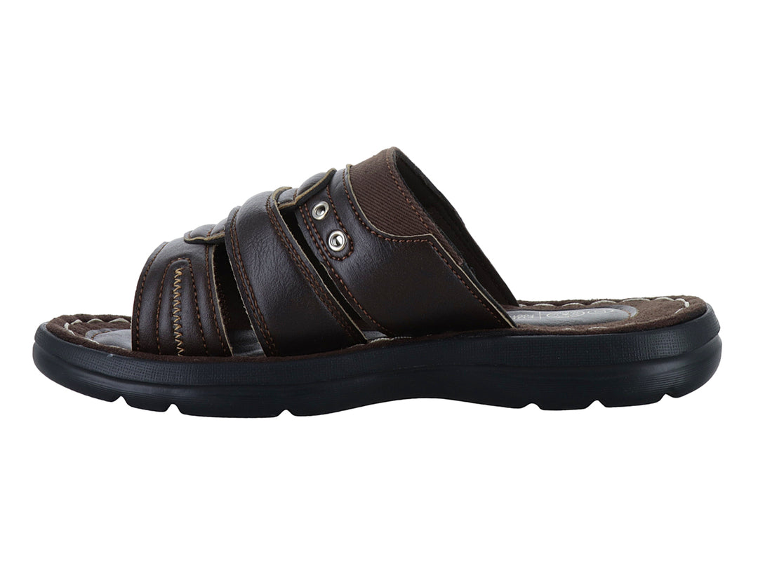 Sandalias Furor Casual Café Oscuro para Hombre