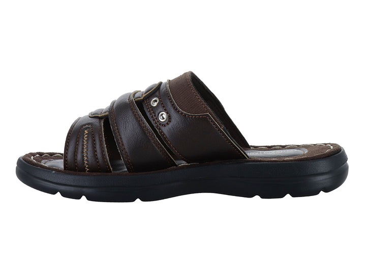 Sandalias Furor Casual Café Oscuro para Hombre