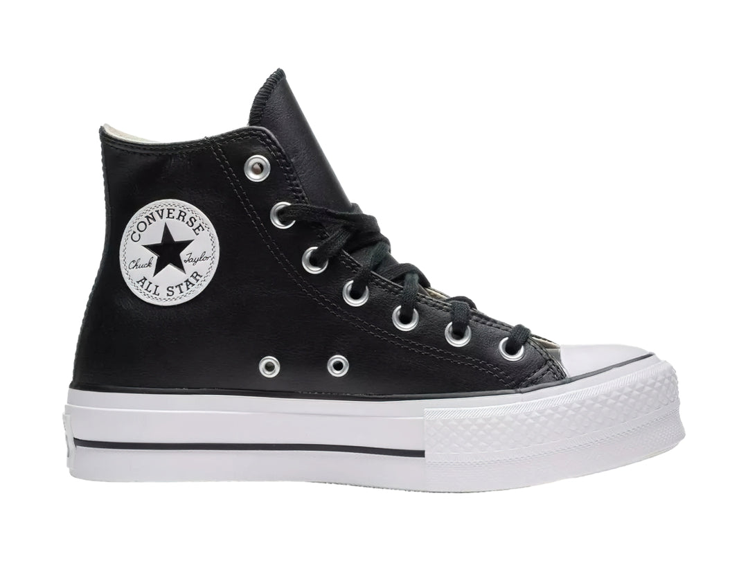 Tenis Converse Chuck Taylor All Star Lift Hi Negros