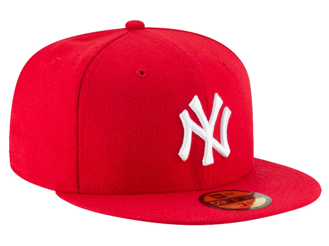 Gorra New Era New York Yankees Roja Visera Plana