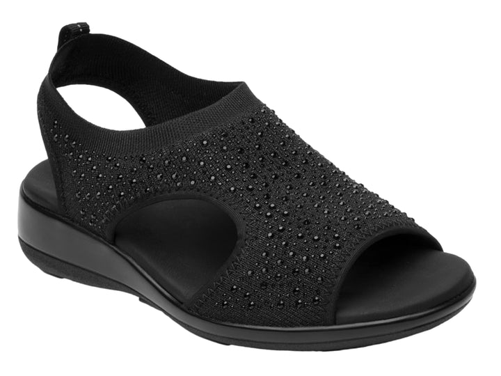 Sandalias Flexi Negro para Mujer