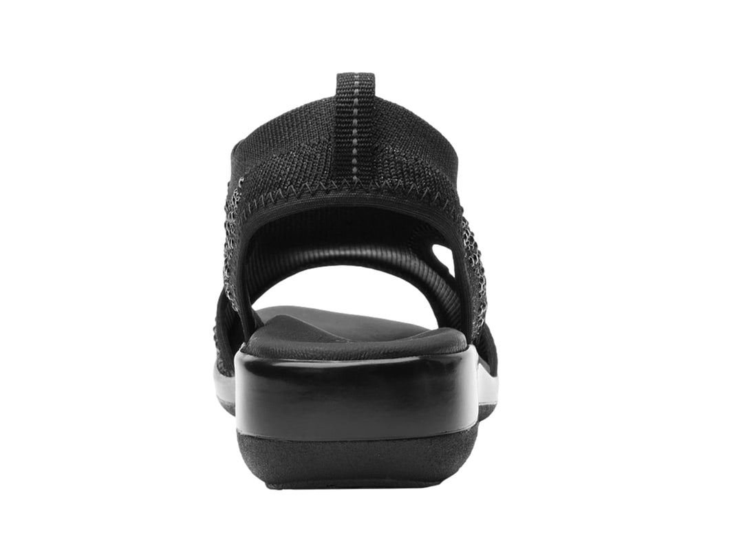 Sandalias Flexi Negro para Mujer