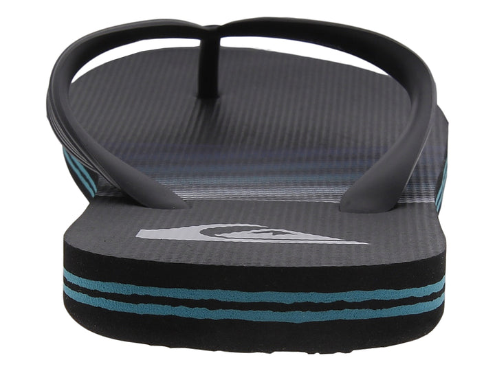 Sandalias Quiksilver Molokai Negro y Azul para Hombre
