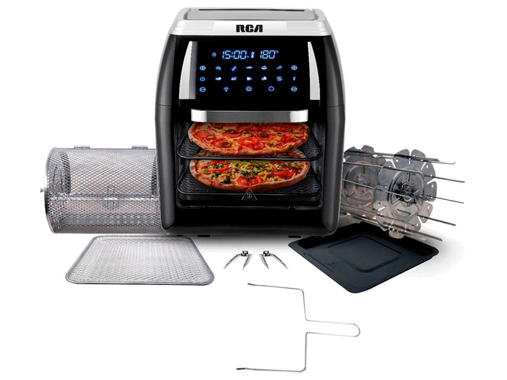 Horno y Freidora de Aire RCA Negro 12L