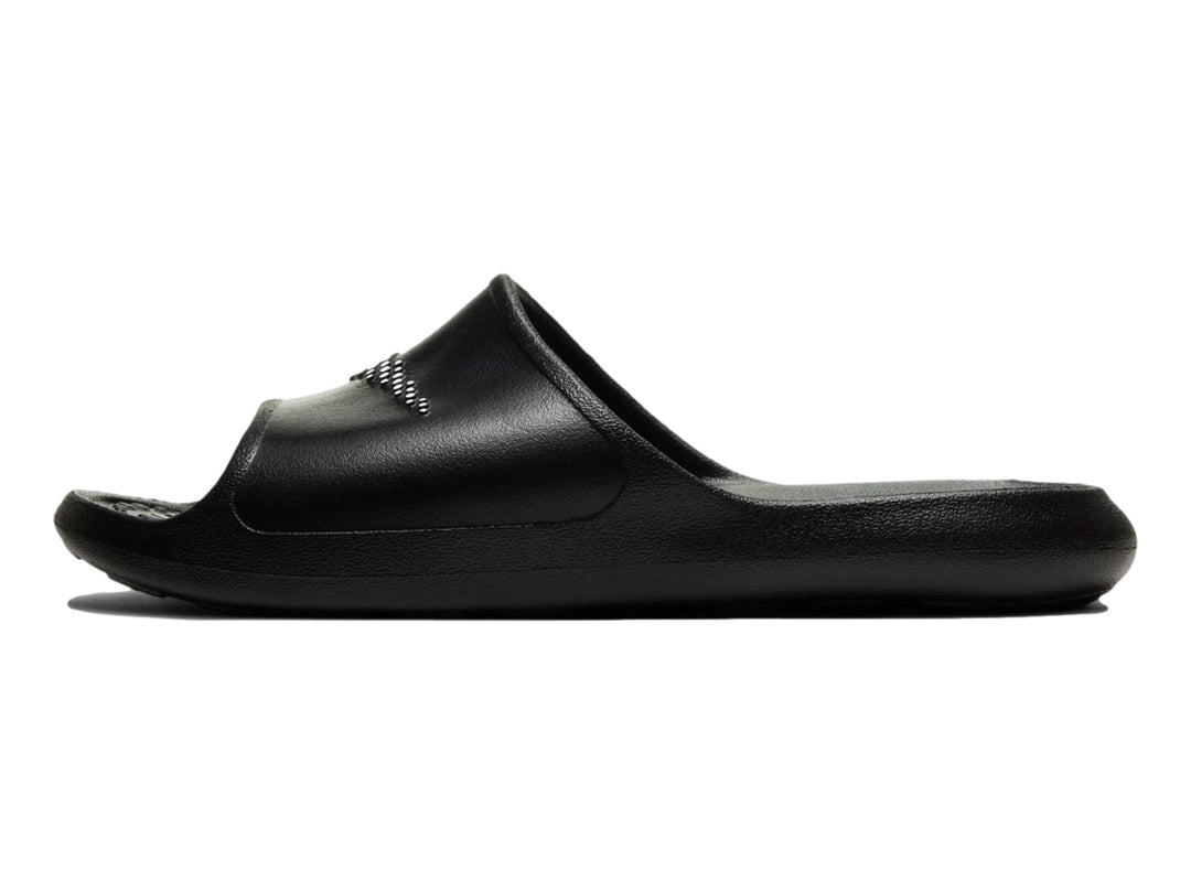 Sandalia Nike Victori One Shower Slide para mujer en color negro.