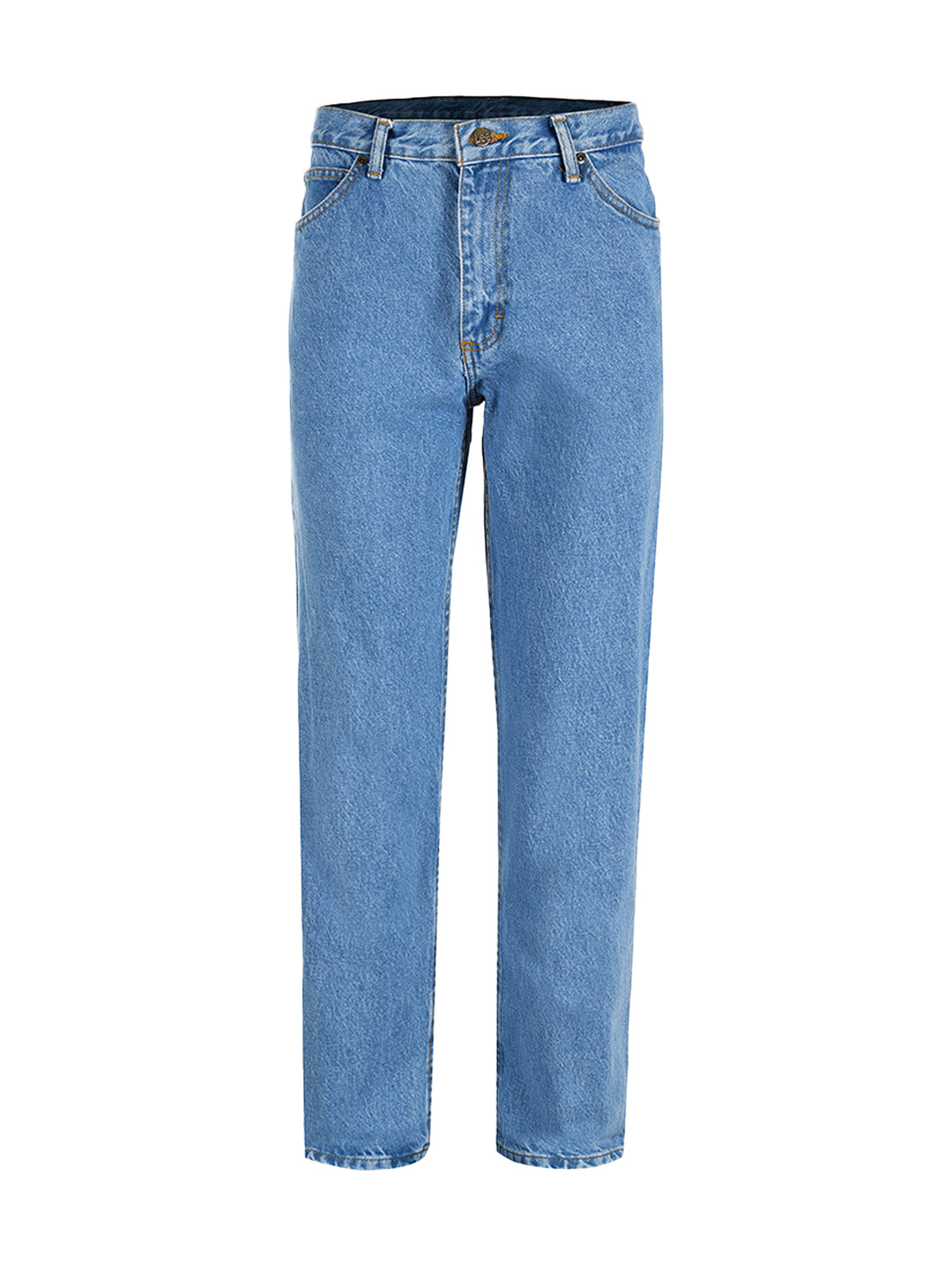 Pantalones jeans LEE para hombre en color azul índigo, corte recto.