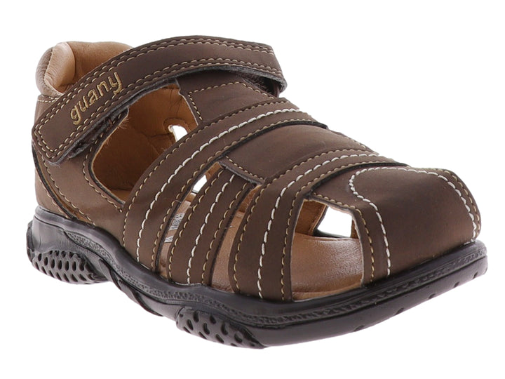 Sandalias Guany Color Chocolate para Nino