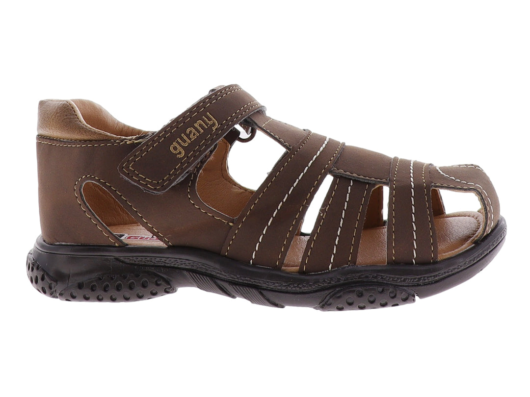 Sandalias Guany Color Chocolate para Nino