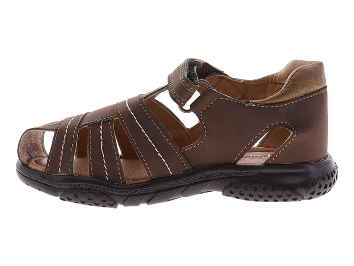 Sandalias Guany Color Chocolate para Nino