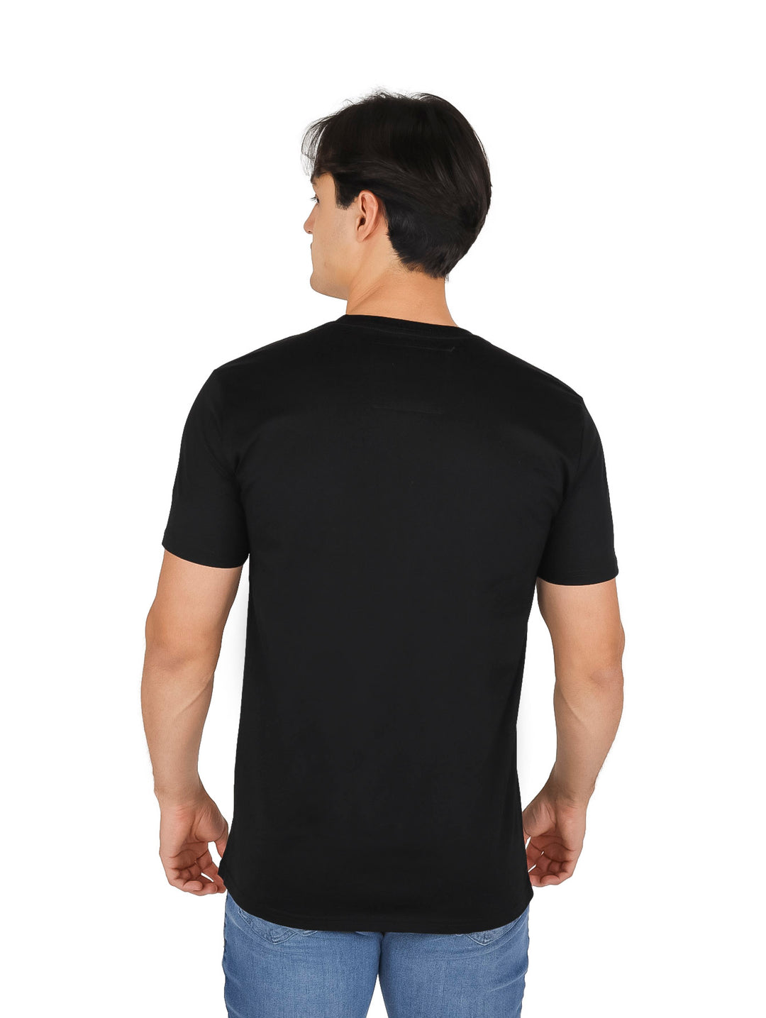 Playera Platini Manga Corta Color Negro