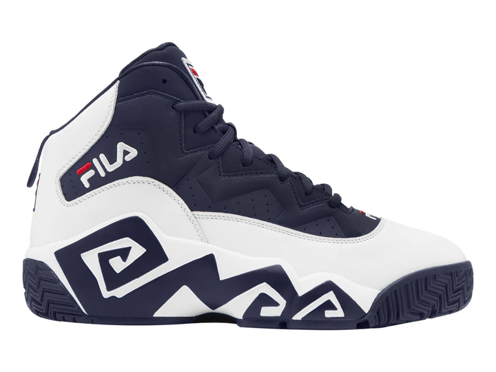 Tenis de Baloncesto FILA Blanco, Azul y Rojo para Hombre