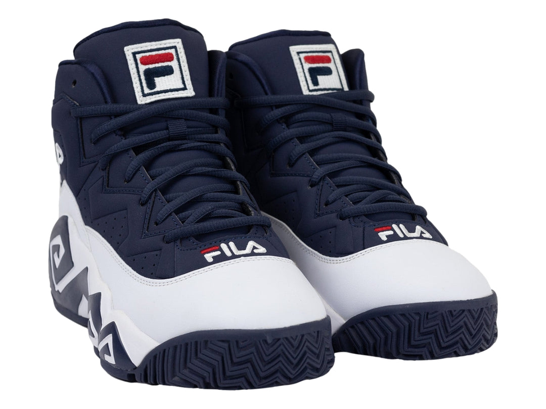 Tenis de Baloncesto FILA Blanco, Azul y Rojo para Hombre
