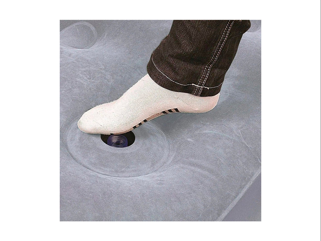 Colchón Inflable Coleman Individual Color Gris