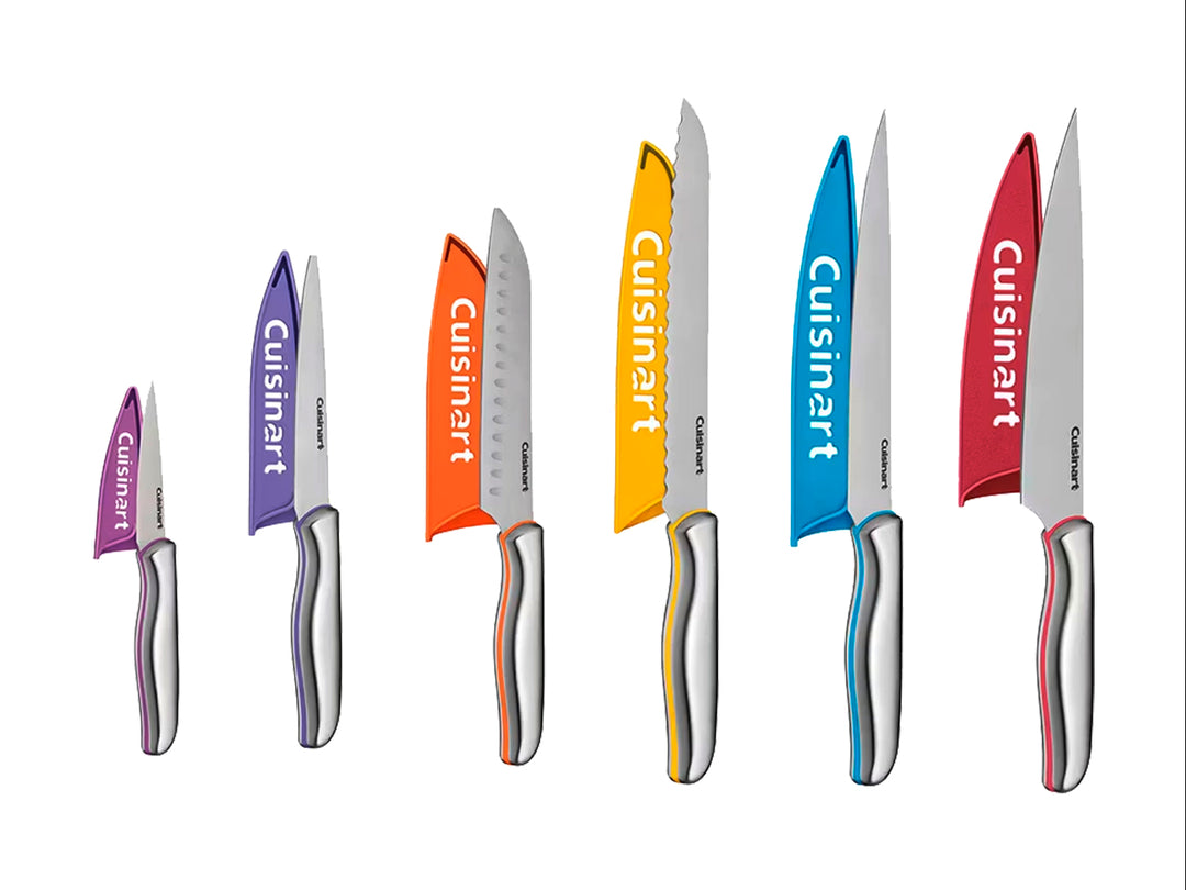 Set de Cuchillos Cuisinart Multicolor 12 Piezas