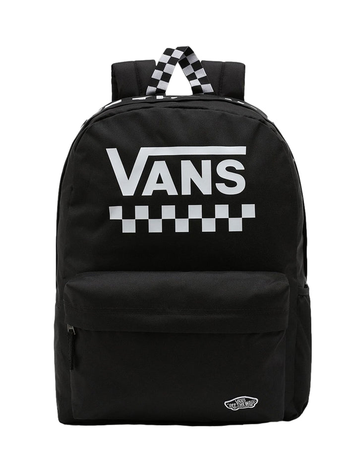 Mochila Vans Street Sport Real Negro con Blanco Checkerboard